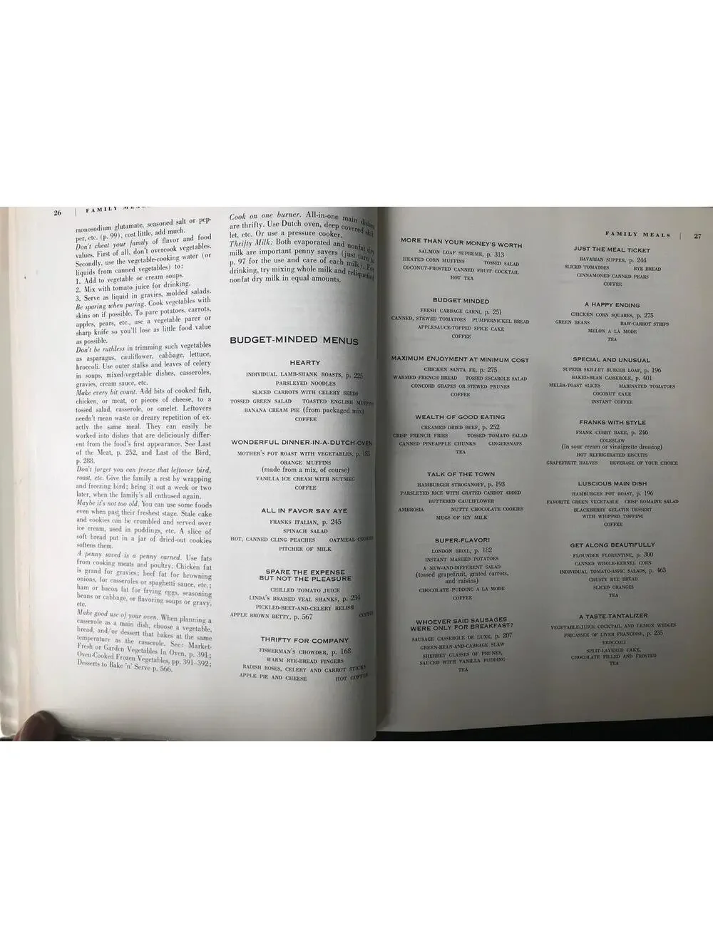 Vintage 1963 Good Housekeeping Cookbook, Fourth Printing